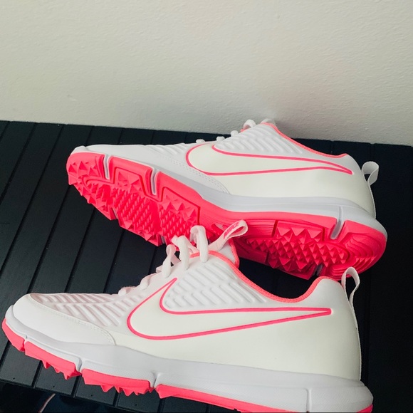 Nike Explorer 2 Women's Golf Shoes White and pink - Picture 14 of 15